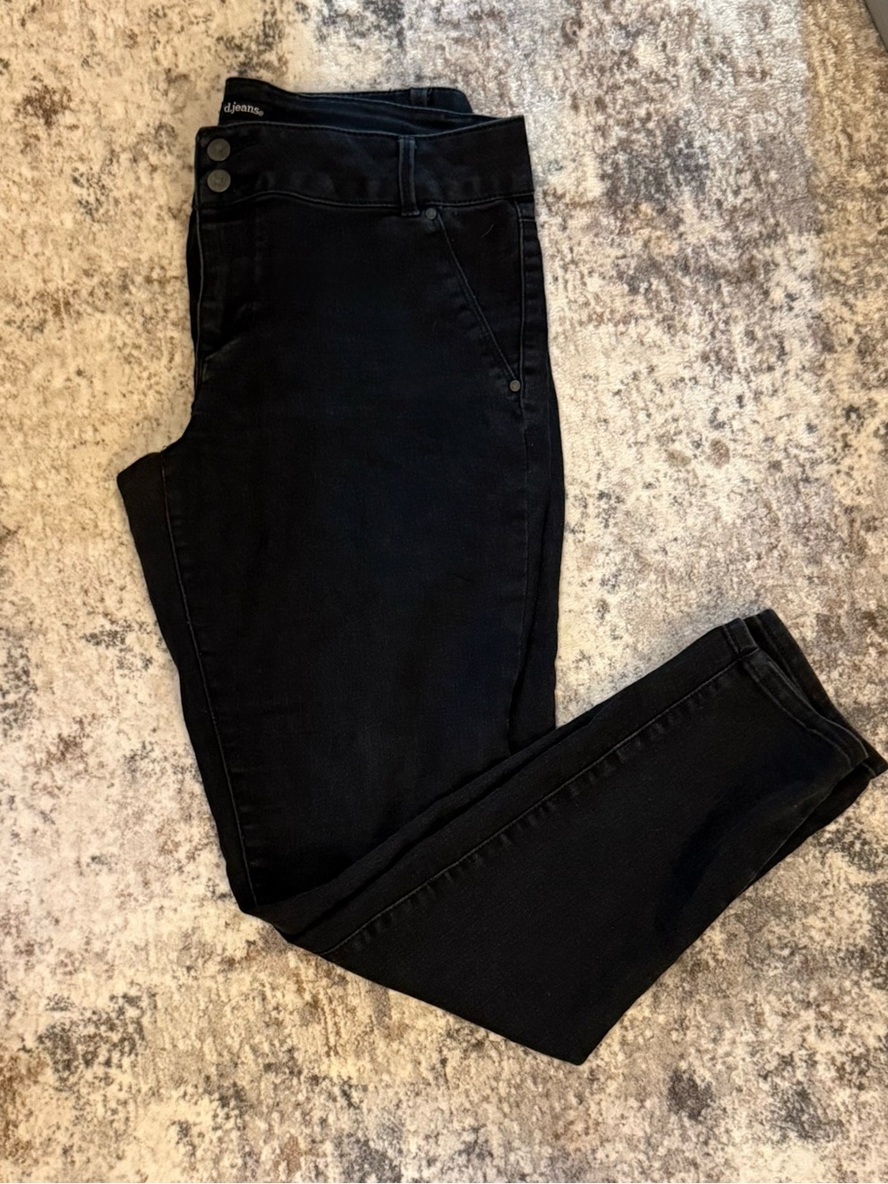 Black d. jeans High-Rise Slim Fit